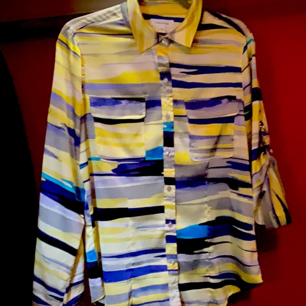 SILK CALVIN KLEIN BLOUSE